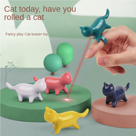 Funny Cat Finger Light Toy | Kami Street
